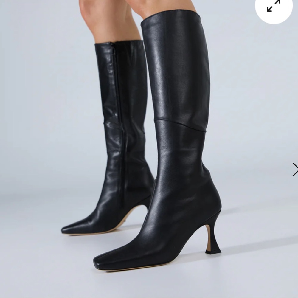 Tony Bianco Fantasy Black Venice Heeled Boot - Picture 5 of 5